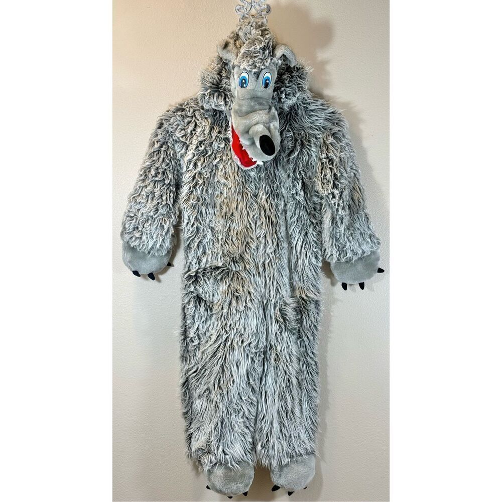 Vintage Chrisha Playful Plush Big Bad Wolf of Little Red Riding Hood Costume